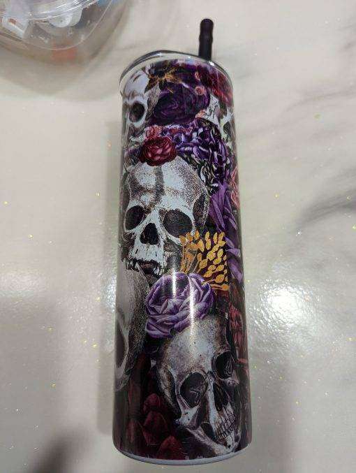 Skulls & Roses Tumbler - Image 5