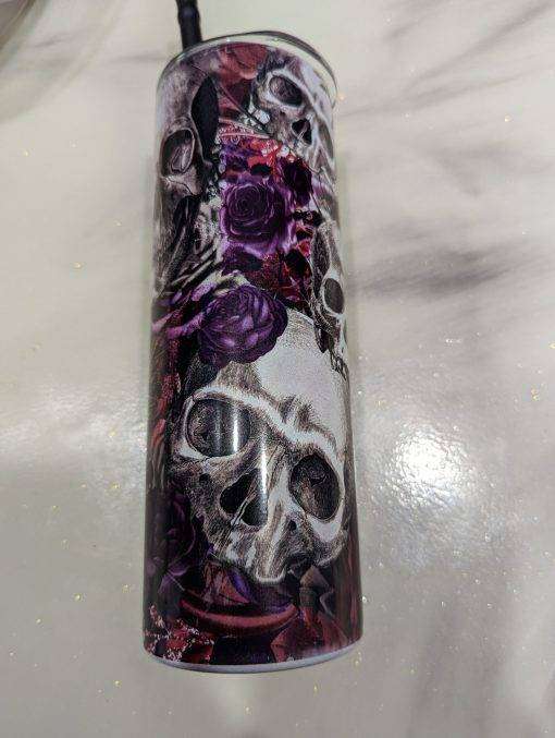 Skulls & Roses Tumbler - Image 2