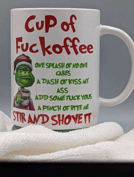 Cup of Fuckoffee V2  Coffee Mug - Image 4