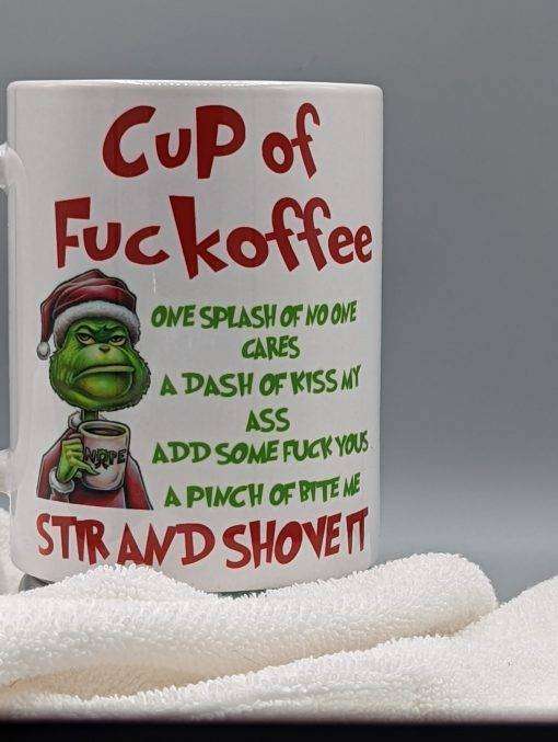 Cup of Fuckoffee V2  Coffee Mug - Image 5